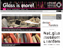 Tablet Screenshot of glassismore.com